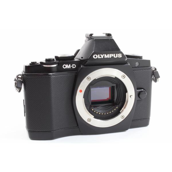 OLYMPUS ミラーレス一眼 OM-D E-M5 ボディ ブラック 1605万画素 防塵