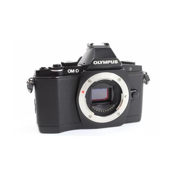 OLYMPUS ミラーレス一眼 OM-D E-M5 ボディ ブラック 1605万画素 防塵