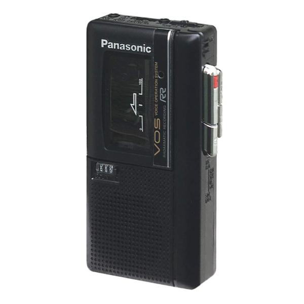 Panasonic マイクロカセットレコーダー RN-122 ブラック : ホット