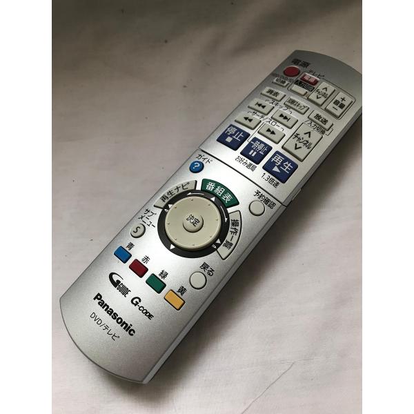 １枚目の商品画像はサンプル画像です。実際に届く商品と異なりますので、2枚目以降の画像が現品画像でございますのでご覧ください。（2枚目以降の画像がない商品もございます）パナソニック(Panasonic) ＤＶＤレコーダー「DIGA」用リモコン...
