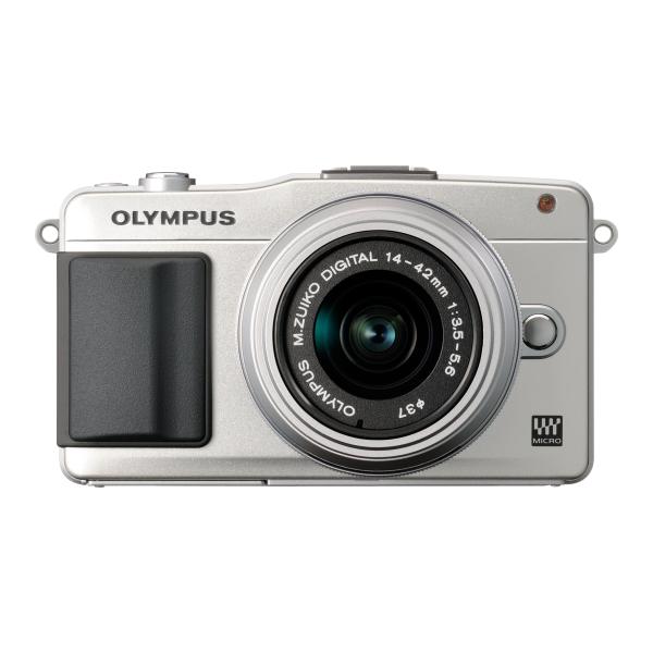 OLYMPUS ミラーレス一眼 PEN mini E-PM2 レンズキット シルバー LKIT