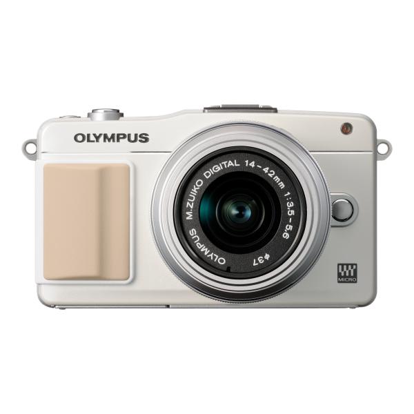 OLYMPUS ミラーレス一眼 PEN mini E-PM2 レンズキット ホワイト LKIT