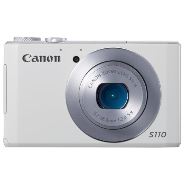 Canon デジタルカメラ PowerShot S110 約1210万画素 F2.0 光学5倍ズーム ホワイト PSS110(WH)