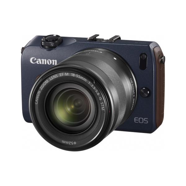 Canon EOS MダブルレンズキットEF-M22mm　EF-M18-55mm Canon ミラーレス一眼カメラ EOS M ダブルレンズキット EF-M18-55mm F3