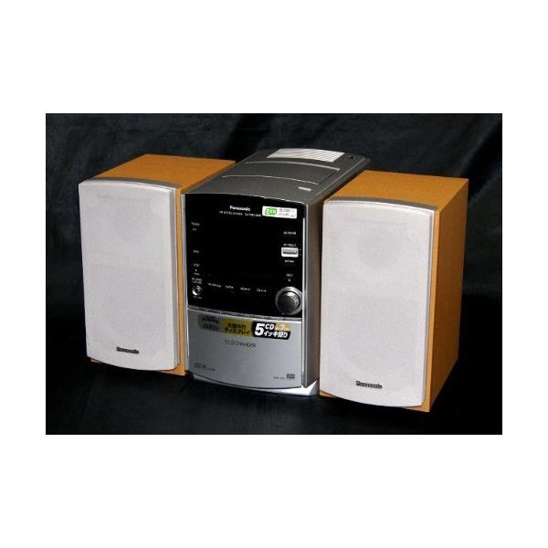 Panasonic パナソニック SC-PM510MD-S シルバー MDステレオシステム(CD