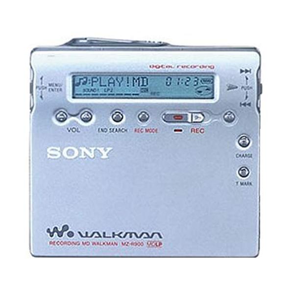 SONY ポータブルMDレコーダー MZ-R900 日本製 SONY ソニー MZ-R900（S） シルバー ポータブルMDレコーダー MDLP対応