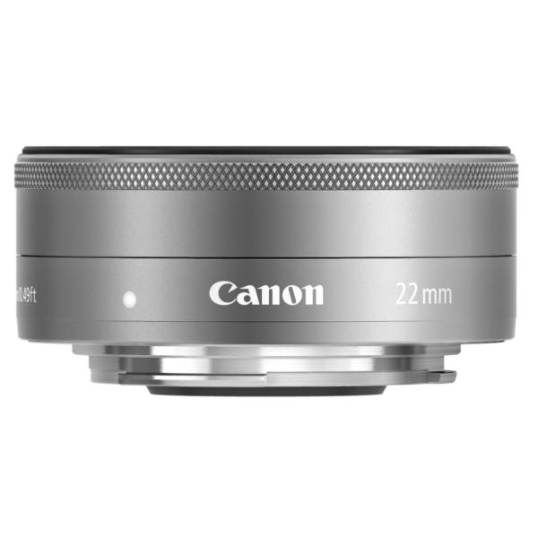 Canon 単焦点広角レンズ EF-M22mm F2 STM シルバー ミラーレス一眼対応