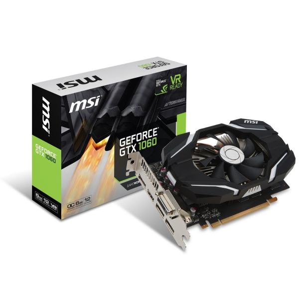 MSI GeForce GTX 1060 6G OC グラフィックスボード VD6195 : ホット