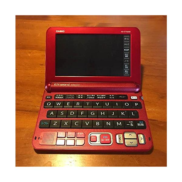 カシオ 電子辞書 EX-word XD-JTY6030 (ルージュレッド) : ホット