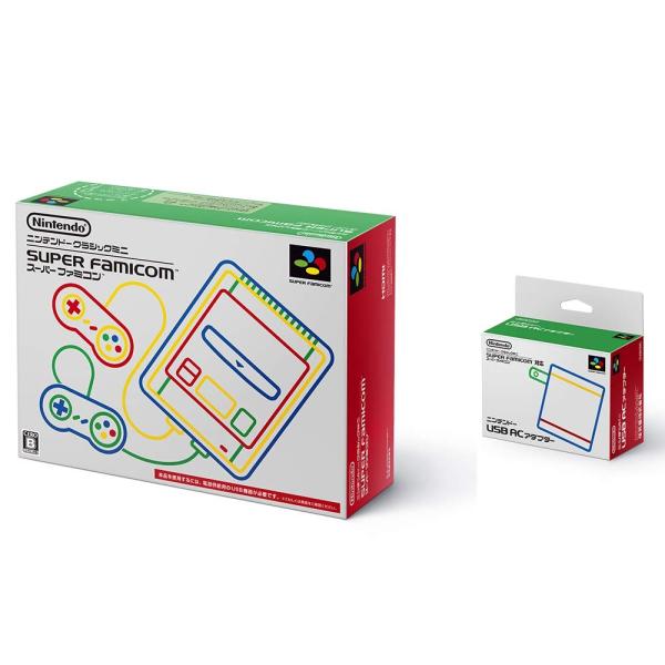 ニンテンドークラシックミニ スーパーファミコン+USB AC
