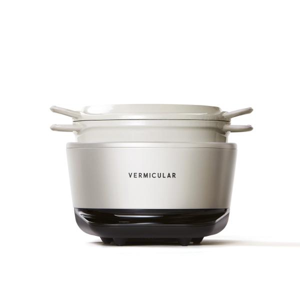 バーミキュラ ライスポットミニ 3合炊き 炊飯器 シーソルトホワイト