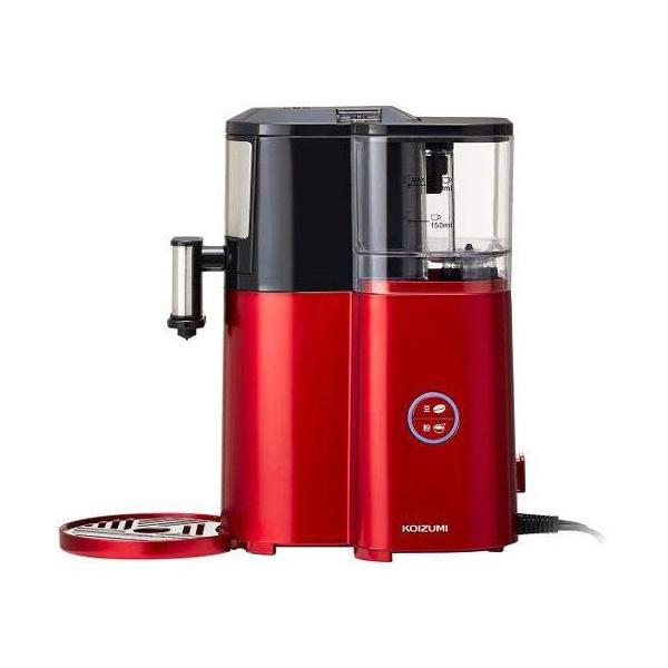 コイズミ 全自動コーヒーメーカー レッドKOIZUMI KKM-1001-R