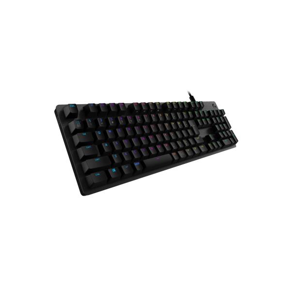 Logicool G ゲーミングキーボード G512r-CK 有線 クリッキー 青軸