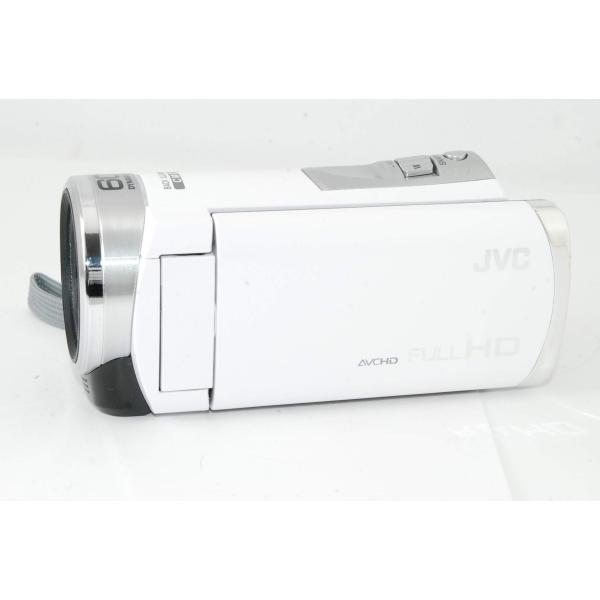 JVC Everio ホワイト ビデオカメラ 本体　GZ-HM199-W 60倍 JVC ケンウッド Everio GZ-HM199-W ビデオカメラ ホワイト : ホット