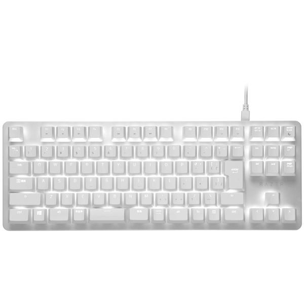 Razer BlackWidow Lite JP Mercury White メカニカルキーボード 静音