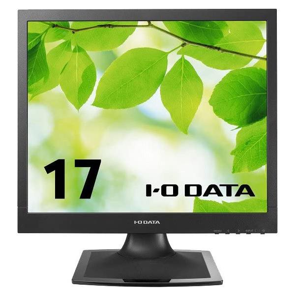 IODATA LCD-AD173SESB-A (ブラック) 17型スクエア 液晶ディスプレイ フリッカーレス設計採用