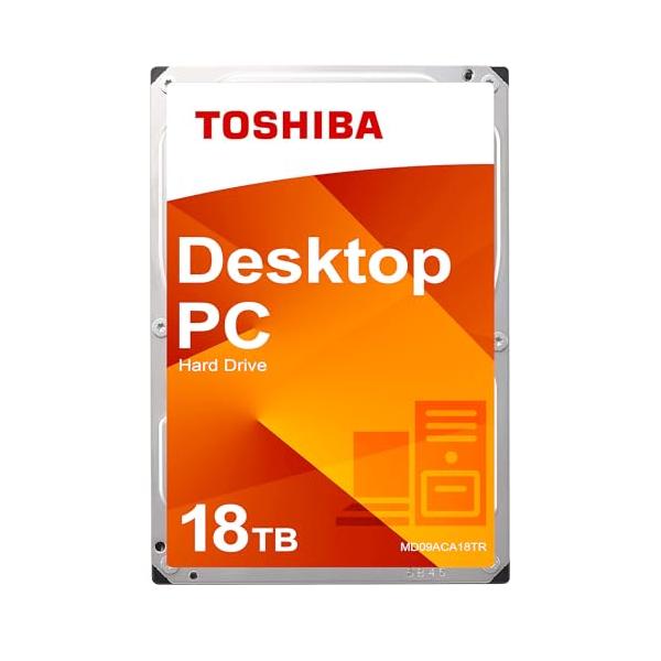 東芝 3.5inch 18TB 内蔵HDD ハードディスク MD09ACA18TR 6Gbit/s 512MB
