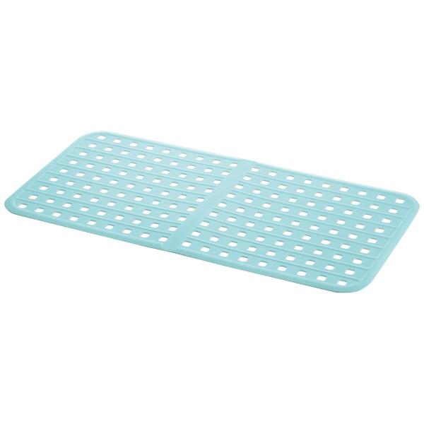 他サイト： リッチェル シンクマット ミントブルー 66.5×33.5×0.8ｃｍ シェリー ジャンボシンクマット 抗菌加工の商品画像