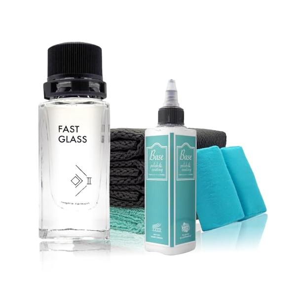 FAST GLASS ながら洗車 ファストガラス BASEセット 『DIY決定版 2時間スピード硬化の