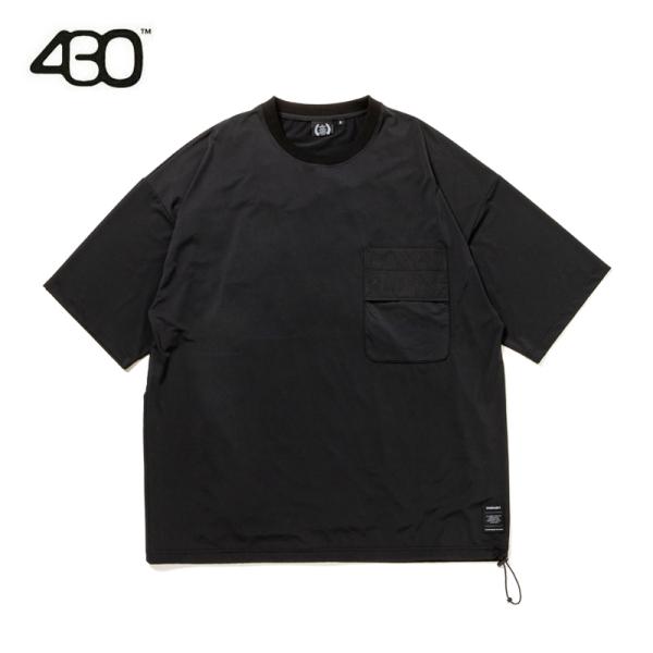 430（fourthirty） フォーサーティー ビッグシルエット 半袖メッシュ