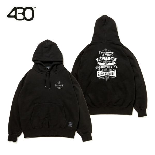OUR きれいめパーカー　M 430（fourthirty） フォーサーティー プルオーバー パーカー 