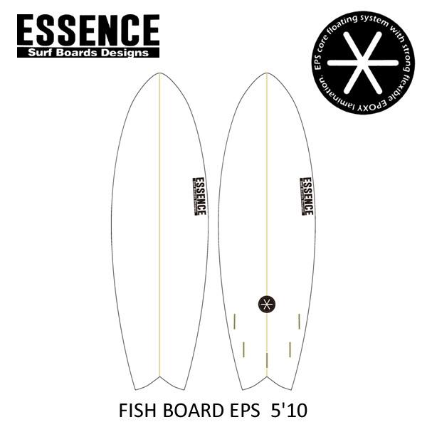 ESSENCE FISH BOARD EPS 5’10” フィッシュボード クワッド・トライフィン付属 正規品