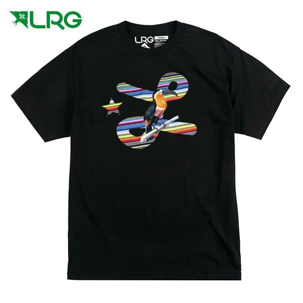 LRG �����Y����T�V���c SPECTRUM PARROT TEE B201014 Black�iA�j ���K�i