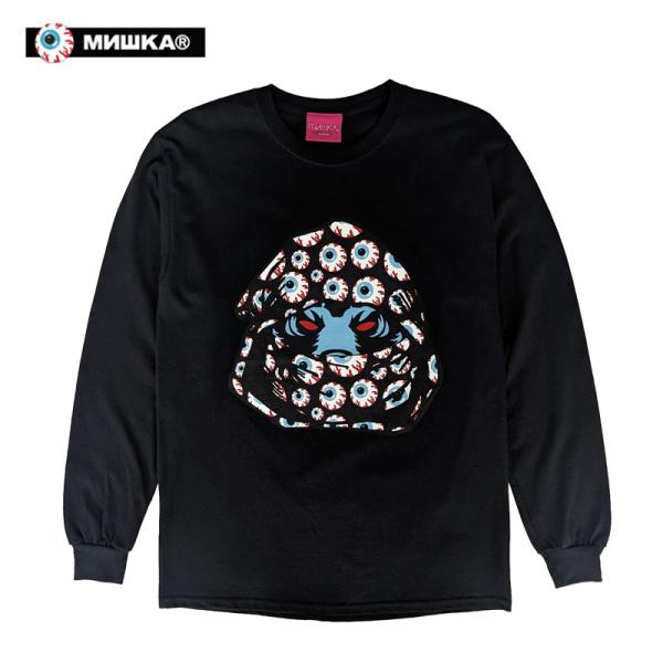入手困難 メール便送料込 ミシカ MISHKA Tシャツ DEATH ADDERS Mishka Team Death Adders Short Sleeve Tee - Black