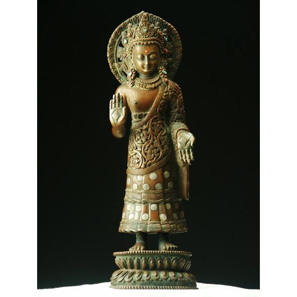 チベット仏具 純銅 弥勒仏 仏像 風水 工芸品 置物23弥勒仏（弥勒菩薩） 銅