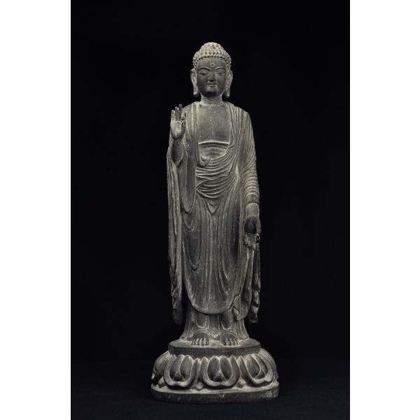 石仏 阿弥陀如来 : 仏像仏画チベット美術卸の天竺堂 - 通販 - Yahoo