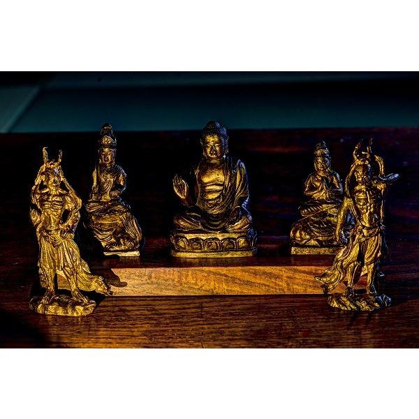 釈迦三尊仁王 金銅仏仕上げ : 仏像仏画チベット美術卸の天竺堂 - 通販  