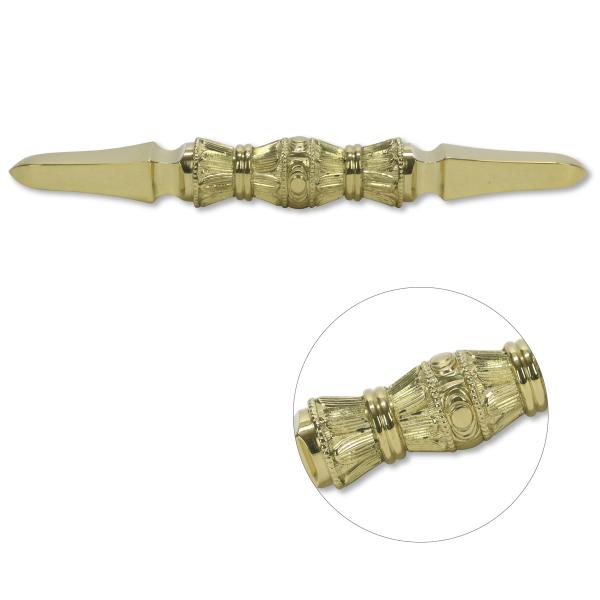 独鈷杵 15.3cm 真言宗 密教法具 金剛杵 真鍮 日本製 送料無料 : 御朱印