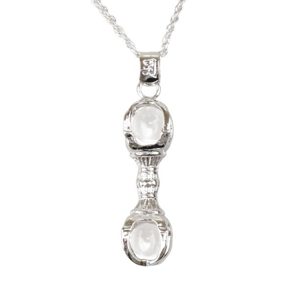 天然石　水晶彫刻　金剛杵　五独鈷　V　6359 天然石水晶彫刻金剛杵五独鈷V6359