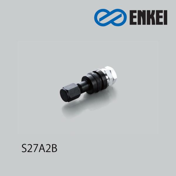 エンケイ エアバルブ アルミ製 S27A2B ブラック RPF1 RPF1RS ENKEI 1個