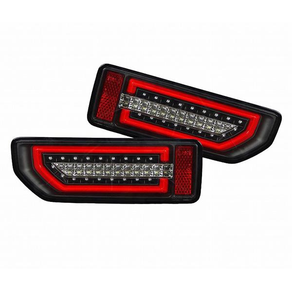 LEDテールランプ スズキ ジムニー JB64W JB74W ブラックリム Spiegel