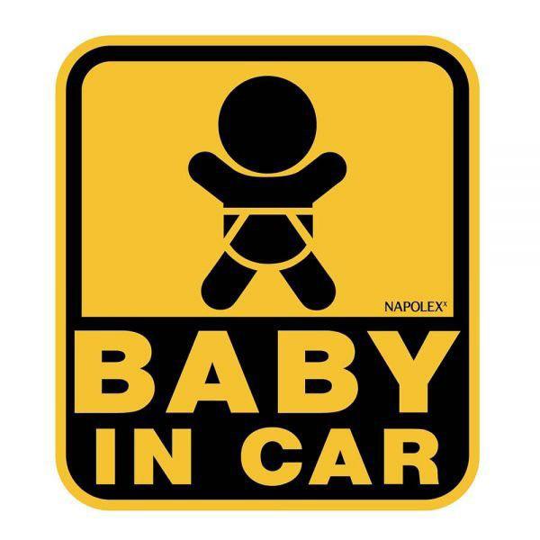 セーフティーサイン 車 赤ちゃんが乗ってます Baby In Car きれいにはがせる外貼りステッカー ナポレックス Sf 39 カー用品のホットロード春日井西店 通販 Yahoo ショッピング