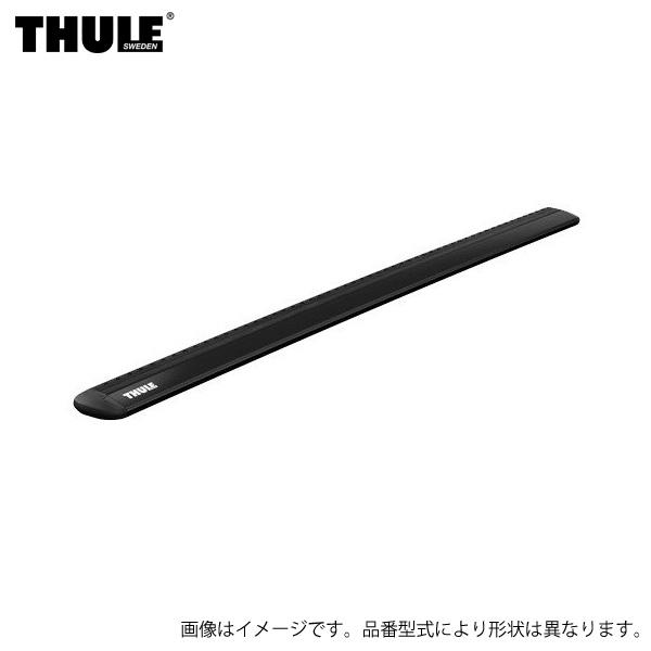 THULE ウイングバーエヴォ 118cm WingBar Evo ブラック 2本セット  