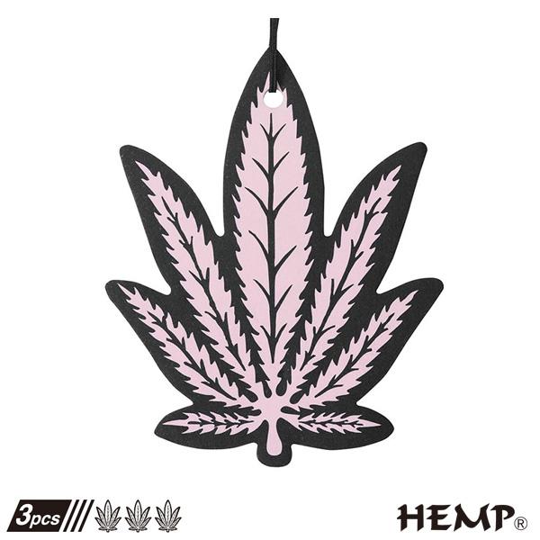 芳香剤 Hemp エアーフレッシュナー エレガントローズ 3枚パック ヘンプ 吊り下げ型 車 部屋 ニューアークス Nax 052 022