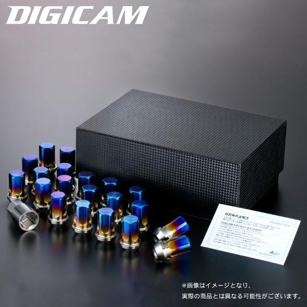 デジキャン ケースペック DIGICAM ペンタゴンチタンレーシングナット 