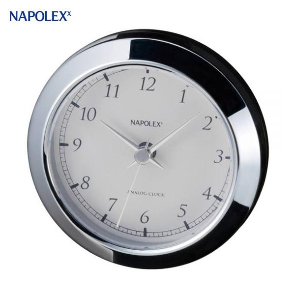 アナログクロック 時計 車内時計 金属ステー取付 電池式 アナログクォーツ 52 52 17mm ナポレックス Napolex Fizz 5 カー用品のホットロード春日井西店 通販 Yahoo ショッピング