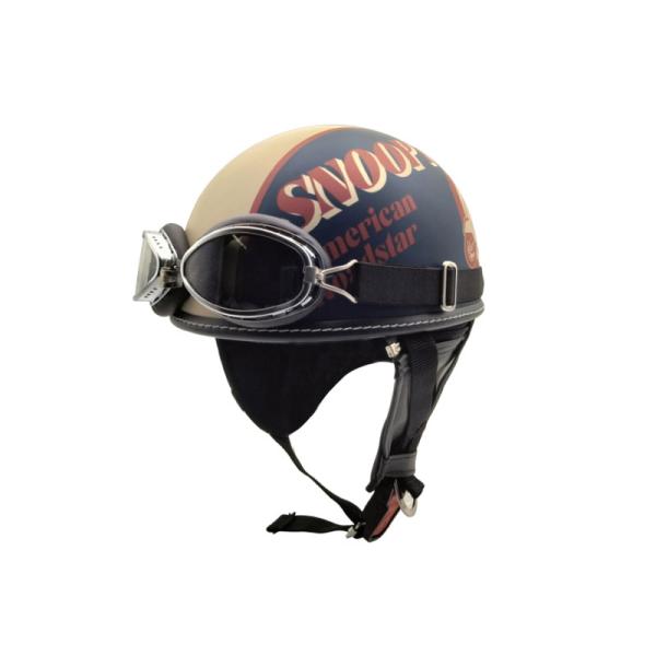 【ほぼ未使用】スヌーピー バイク用ヘルメット ワインレッド レイト商会 アークス SNJ-46 SNOOPY バイカーズ ジェット