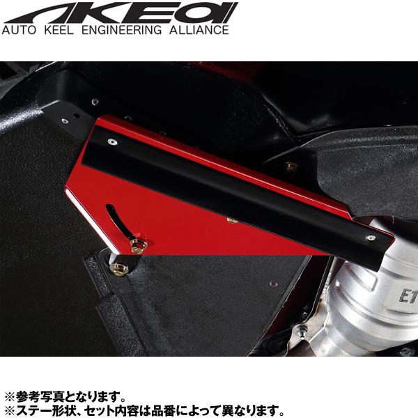UFS アンダーフロアスポイラー カラーVer赤 ダウンフォースで走行安定