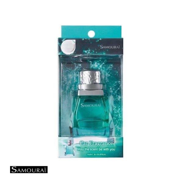 芳香剤 アランドロン サムライ カーフレグランス 14ml 液体タイプ AC取付クリップ 香水 車用 SPRジャパン 23295