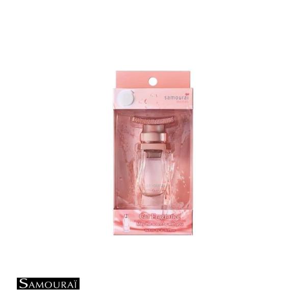 芳香剤 サムライウーマン カーフレグランス 14ml 液体 AC取付クリップ 香水 車用 SPRジャパン 23298