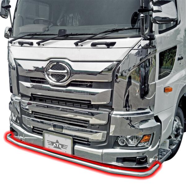 ATS パイプバンパー フロント 17プロフィア [法人宛のみ] ATS AB07H073