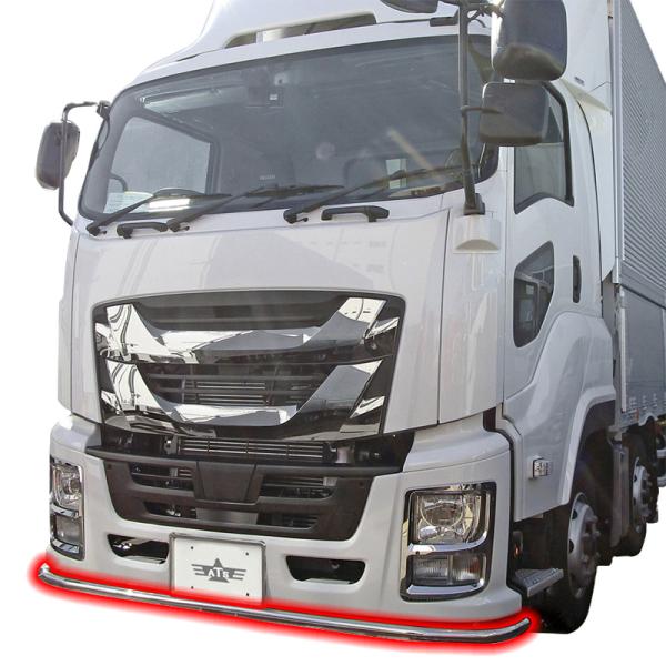 パイプバンパー フロント 15ギガ  [法人宛のみ] ATS AB07I310