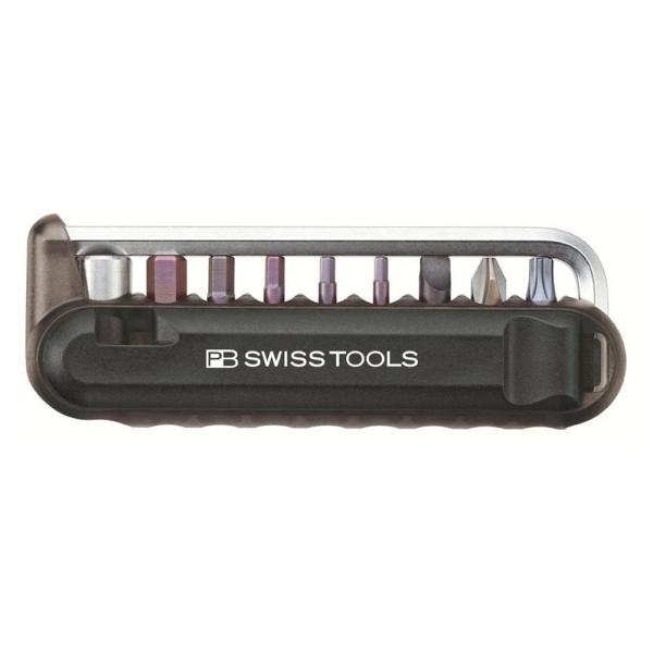 バイクツールセット (9本組) (ブラック) (パック入り)  PB SWISS TOOLS(ピービースイスツールズ) 470BLACKCN