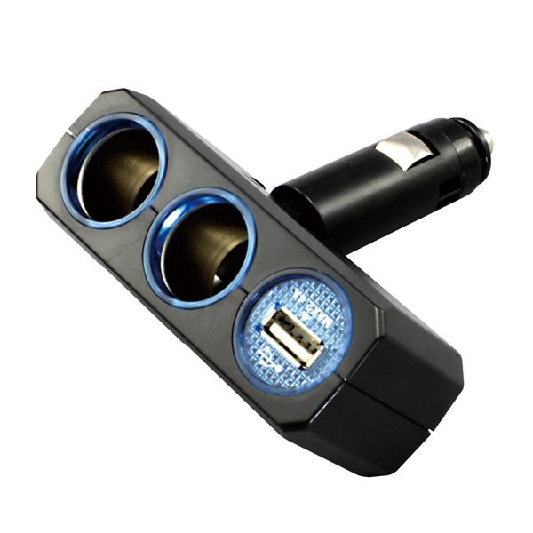 ヤック 2連シガーソケット アクセサリーソケット シガーライター Usb 2 4a 充電 Dc12v用 リングライトソケット ディレクション Pz 706 Buyee 日本代购平台 产品购物网站大全 Buyee一站式代购 Bot Online