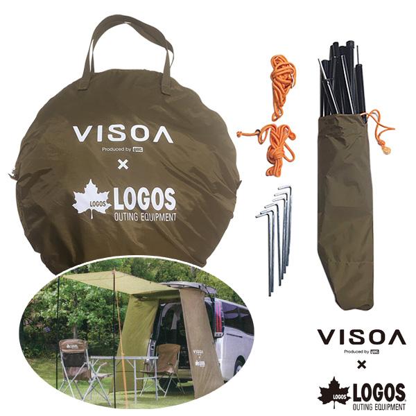 槌屋ヤック VISOA×LOGOS カージョイントタープ リアゲート用 槌屋ヤック VISOA×LOGOS カージョイントタープ リアゲート用