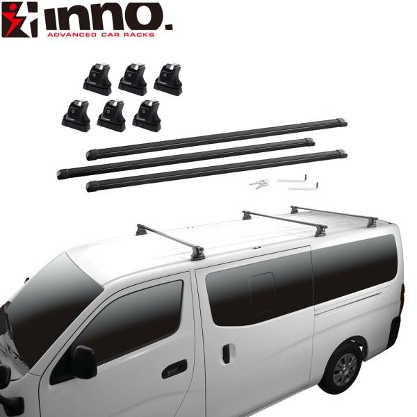 INNO 業務用ルーフキャリア NV350 キャラバン 標準幅/標準ルーフ用 